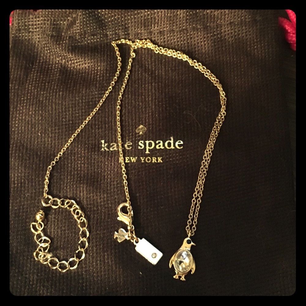 Kate Spade Penguin Necklace